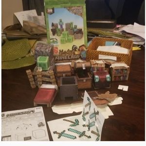 Minecraft Paper Craft and other items